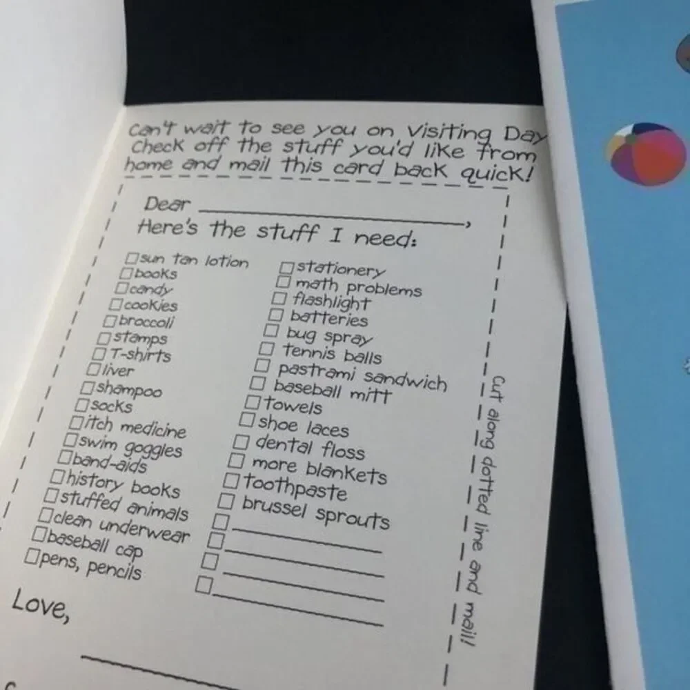 Patsy Card Shop Kamp Kids Sending Love 6 Cards + Envelopes With Envelopes New